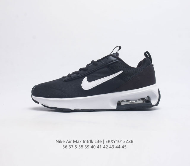 耐克 男女子运动鞋 Nike Air Max Intrlk Lite 气垫减震跑步鞋 Max Air 缓震配置 带来出色回弹缓震效果 塑就舒适感受 采用轻盈材质