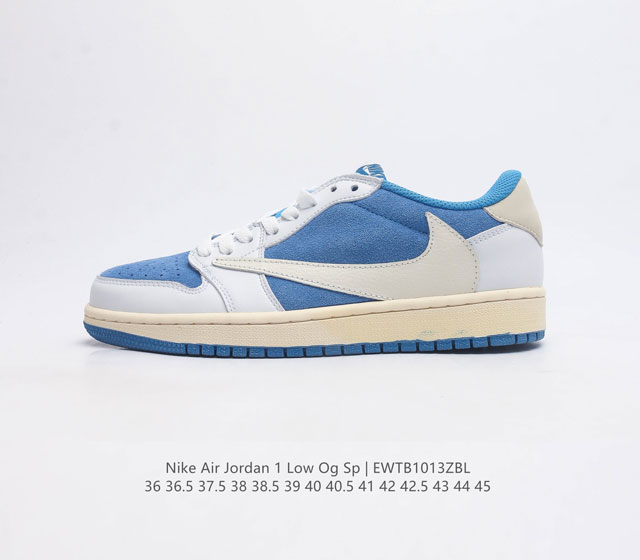 耐克运动鞋 Nike Air Jordan 1 Low Og S 倒勾 低帮篮球鞋 Aj1 乔丹1代 Aj1 乔1 反向脚趾复古运动鞋 亮点之处在于鞋侧的倒置