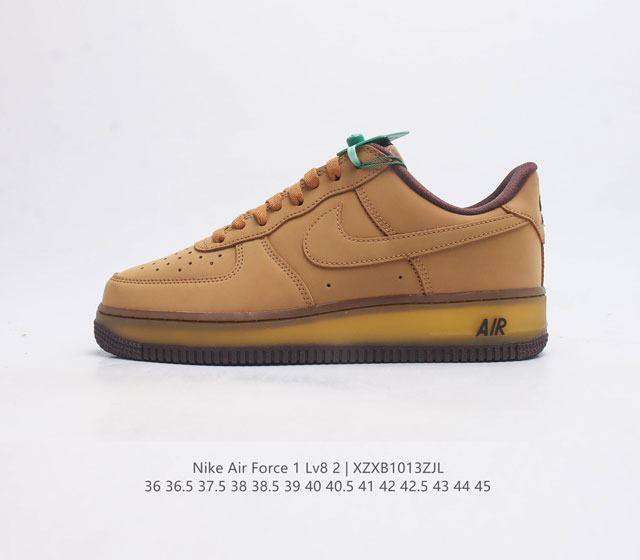 耐克男女鞋 Nike Air Force 1 07 Lv8 空军一号运动鞋 Af1 时尚休闲篮球板鞋 设计灵感源自摔跤运动 助你发挥天赋 震撼全场 华丽设计搭配