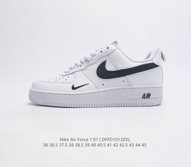 耐克nike Air Force 1 Low 空军一号 Af1 低帮百搭休闲运动板鞋 柔软 弹性十足的缓震性能和出色的中底设计 横跨复古与现代的外型结合 造就出