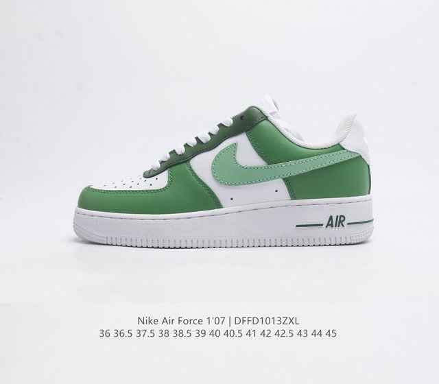 耐克nike Air Force 1 Low 空军一号 Af1 低帮百搭休闲运动板鞋 柔软 弹性十足的缓震性能和出色的中底设计 横跨复古与现代的外型结合 造就出