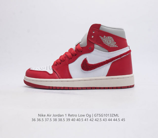 头层皮 耐克 Nike Air Jordan 1 Retro High Og 乔丹一代 Aj1 Aj1代 乔1代 乔丹1 篮球鞋复刻运动鞋 皮面高帮板鞋的设计灵