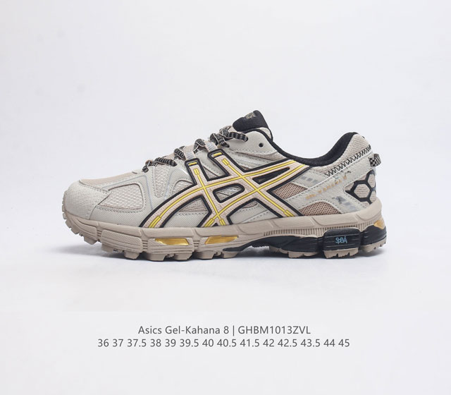 Asics 亚瑟士 Gel-Kahana 8 男女鞋越野跑步鞋抓地稳定运动鞋缓震耐磨跑鞋 Gel-Kahana系列为实用级越野跑鞋 融合机能和户外潮流强势回归