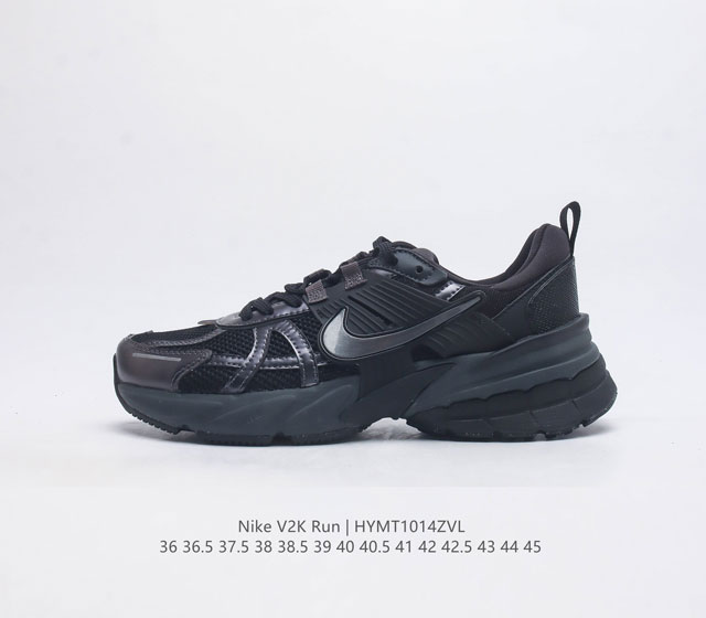 Nike 耐克 V2K Run 减震防滑 复古低帮跑步鞋 超火复古跑鞋 最近在时尚圈又掀起了一阵流行复古风 比如 Vomero 5 Nike Initiator