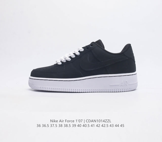 耐克 Nike Air Force 1 07 空军一号 Af1 Af1 男女子运动鞋复古篮球鞋 巧妙结合复古美学和新潮魅力 旨在致敬 40 年来风靡世界的元年款