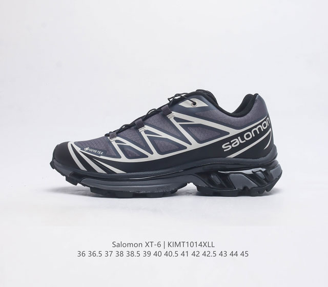 萨洛蒙 Salomon Xt-6 系列运动鞋款 户外运动舒适透气时尚潮流穿搭越野跑鞋 作为山系 户外穿搭风格的代表品牌 这两年 Salomon 不仅成为无数球鞋