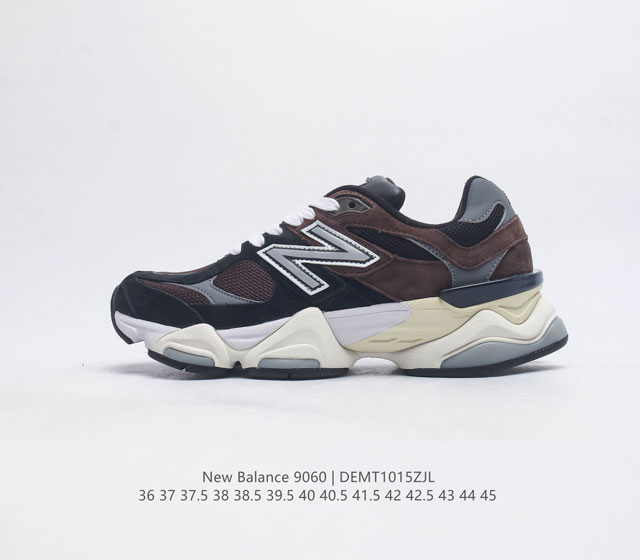 Nb 新百伦 New Balance Nb9060官方正品春季千禧小象蹄男女款9060舒适百搭老爹鞋 全新 9060 款式将经典风格与现代设计融合到日常多功能性