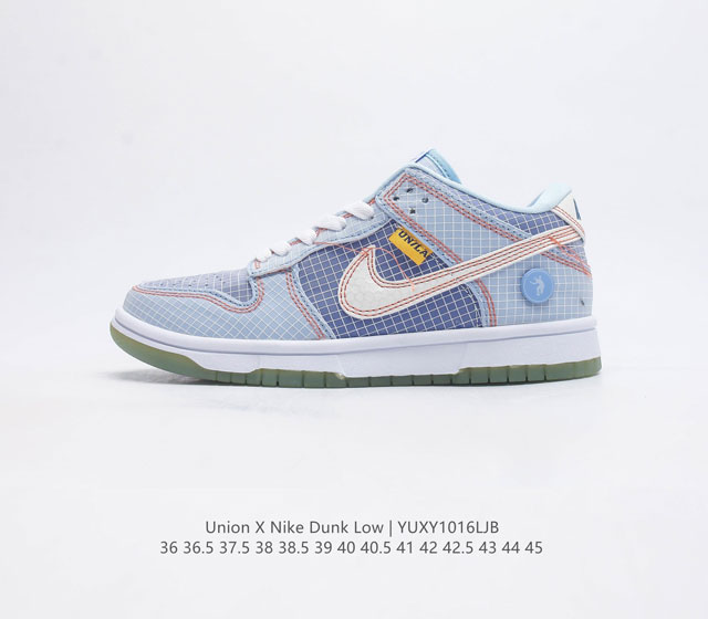 特价 耐克 Union La X Nike Sb Dunk Low 重磅联名男女士滑板鞋时尚复古运动鞋 全新的union X Nike Dunk Low鞋身整体