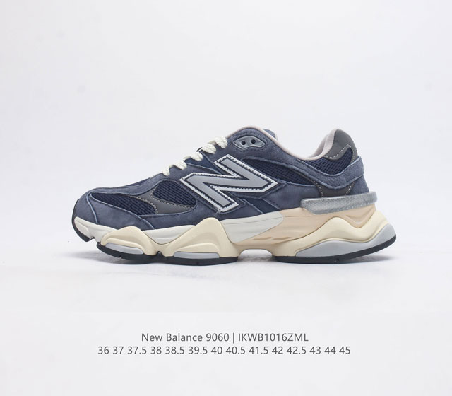 Nb 新百伦 New Balance Nb9060官方正品春季千禧小象蹄男女款9060舒适百搭老爹鞋 全新 9060 款式将经典风格与现代设计融合到日常多功能性