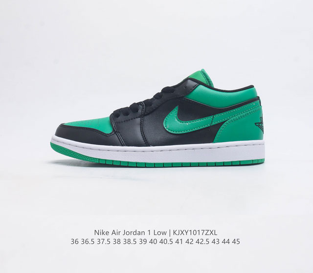 耐克 乔丹air Jordan 1 Low Aj1 乔1 乔丹1代aj1 低帮复古文化休闲运动篮球鞋 从1985 年面世的元年款汲取设计灵感 采用简洁大方的经典