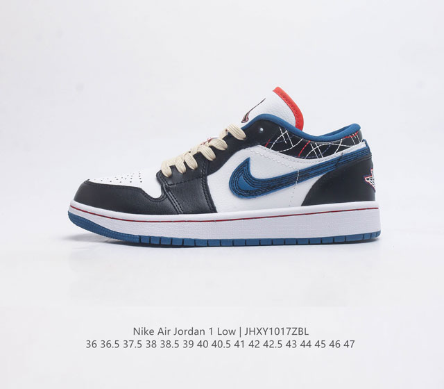 公司级 耐克 乔丹air Jordan 1 Low Aj1 乔1 乔丹1代aj1 低帮复古文化休闲运动篮球鞋 从1985 年面世的元年款汲取设计灵感 采用简洁大