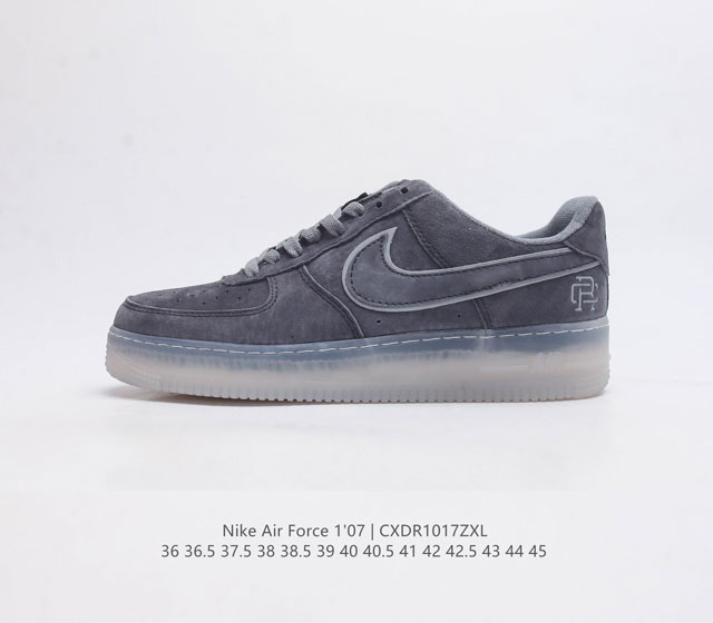 耐克 Nike Air Force 1 07 空军一号 Af1 Af1 男女子运动鞋复古篮球鞋 巧妙结合复古美学和新潮魅力 旨在致敬 40 年来风靡世界的元年款