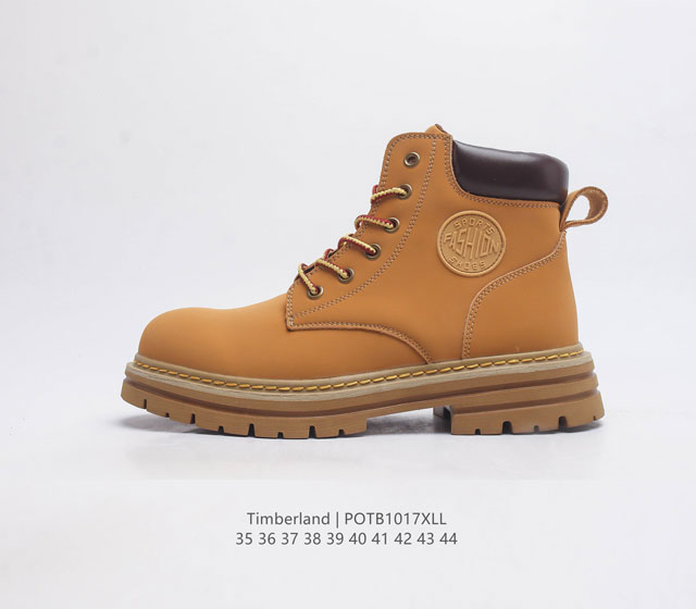 Timberland添柏岚 天伯伦大黄靴 筒靴高帮靴 户外休闲潮流系列广东大厂品质全新工艺升级 品质毋庸置疑 全新原厂包装鞋盒 面料采用意大利磨砂牛皮 搭配防臭