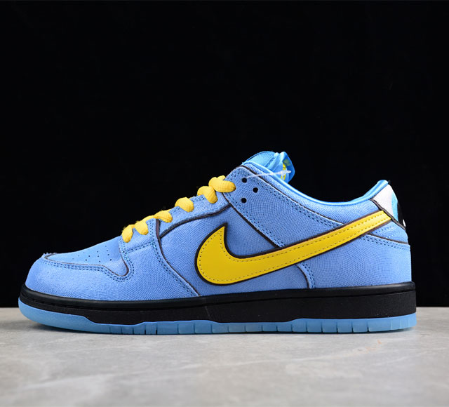 纯原版本 The Powerpuff Girls X Nk Sb Dunk Low 飞天小女警联名款 低帮休闲板鞋 Fz8 - 尺码 36 3 3 38 3 3