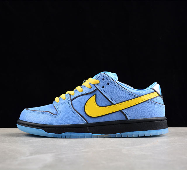 性价版 The Powerpuff Girls X Nk Sb Dunk Low 飞天小女警联名款 低帮休闲板鞋 Fz8 - 尺码 36 3 3 38 3 39