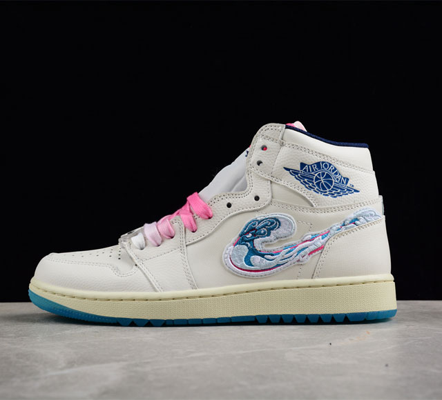 Air Jordan 1 High Golf Pebble Beach Aj1 乔1刺绣 特别版 高帮篮球鞋 Fv3 - 尺码 36 3 3 38 3 39