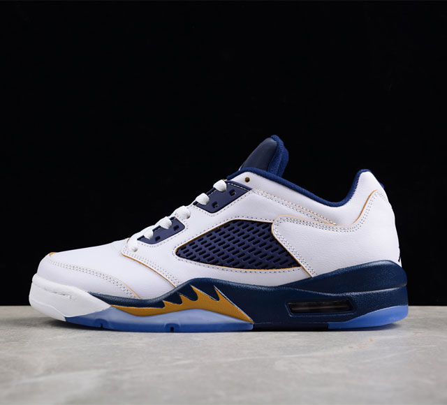 Air Jordan 5 Low Dunk From Above Aj5 乔5白蓝 819171- 尺码 36 3 3 38 3 39 40 40 5 41