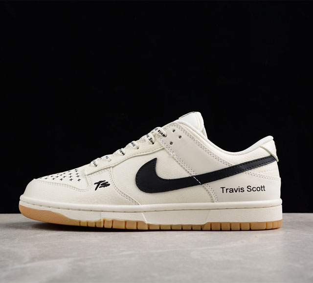 Nk Sb Dunk Low Ts联名-米白黑帆布 周年高端定制 低帮休闲板鞋 Dd1391-123 尺码 36 3 3 38 3 39 40 40 5 41