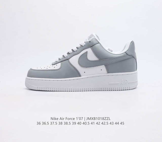 耐克nike Air Force 1 Low 空军一号 Af1 低帮百搭休闲运动板鞋 柔软 弹性十足的缓震性能和出色的中底设计 横跨复古与现代的外型结合 造就出