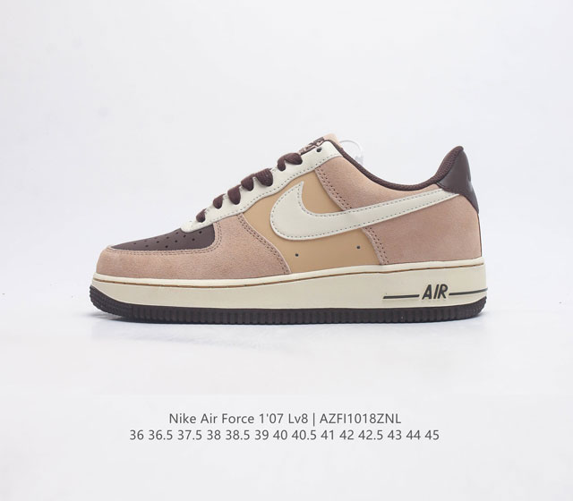 耐克nike Air Force 1 Low 空军一号 Af1 低帮百搭休闲运动板鞋 柔软 弹性十足的缓震性能和出色的中底设计 横跨复古与现代的外型结合 造就出