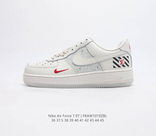 耐克nike Air Force 1 Low 空军一号 Af1 低帮百搭休闲运动板鞋 柔软 弹性十足的缓震性能和出色的中底设计 横跨复古与现代的外型结合 造就出