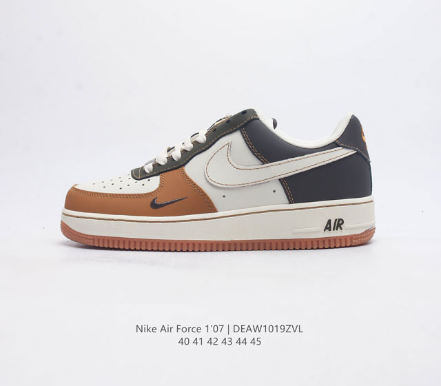 耐克nike Air Force 1 Low 空军一号 Af1 低帮百搭休闲运动板鞋 柔软 弹性十足的缓震性能和出色的中底设计 横跨复古与现代的外型结合 造就出