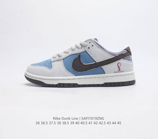 耐克 Nike Sb Dunk Low Pro 男 女滑板鞋 经典复古运动鞋 采用低帮设计 塑就经典 Dunk 风格 鞋垫后跟搭载 Zoom Air 气垫 加衬