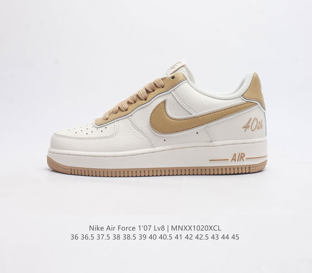 耐克nike Air Force 1 Low 空军一号 Af1 低帮百搭休闲运动板鞋 柔软 弹性十足的缓震性能和出色的中底设计 横跨复古与现代的外型结合 造就出