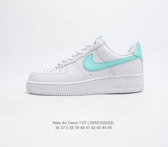 耐克nike Air Force 1 Low 空军一号 Af1 低帮百搭休闲运动板鞋 柔软 弹性十足的缓震性能和出色的中底设计 横跨复古与现代的外型结合 造就出