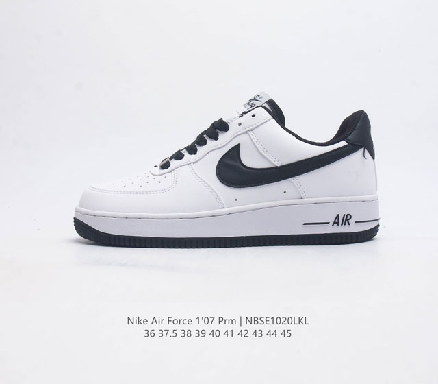 仿头层 带芯片 耐克 Nike Air Force 1 07 Prm 空军一号 Af1运动鞋复古板鞋 以实力演绎传奇篇章 从 80 年代的篮球场到现今的街头和