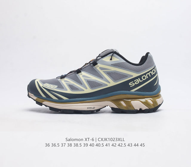 萨洛蒙 Salomon Xt-6 系列运动鞋款 户外运动舒适透气时尚潮流穿搭越野跑鞋 作为山系 户外穿搭风格的代表品牌 这两年 Salomon 不仅成为无数球鞋