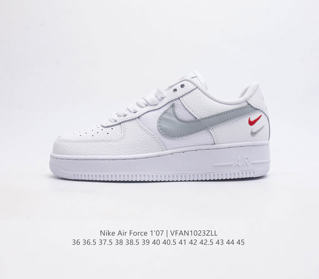 耐克 Nike Air Force 1 07 空军一号 Af1 Af1 男女子运动鞋复古篮球鞋 巧妙结合复古美学和新潮魅力 旨在致敬 40 年来风靡世界的元年