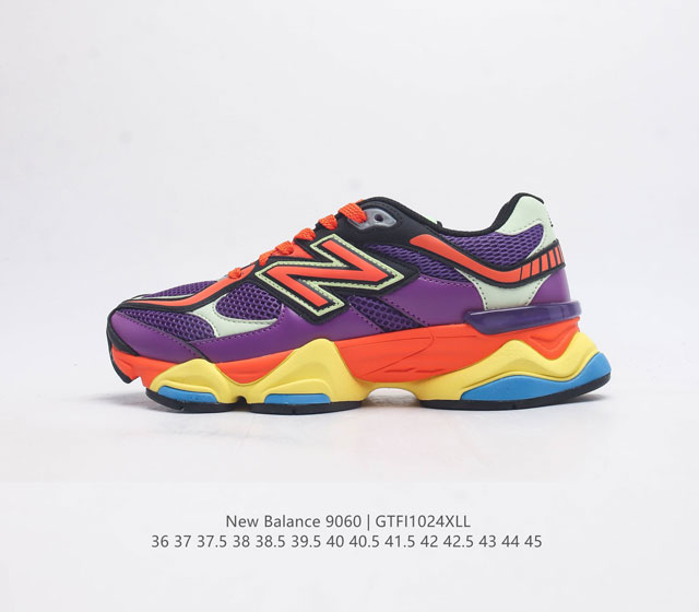 Nb 新百伦 New Balance Nb9060官方正品春季千禧小象蹄男女款9060舒适百搭老爹鞋 全新 9060 款式将经典风格与现代设计融合到日常多功能性