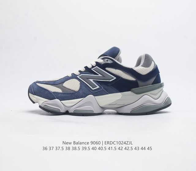 Nb 新百伦 New Balance Nb9060官方正品春季千禧小象蹄男女款9060舒适百搭老爹鞋 全新 9060 款式将经典风格与现代设计融合到日常多功能性