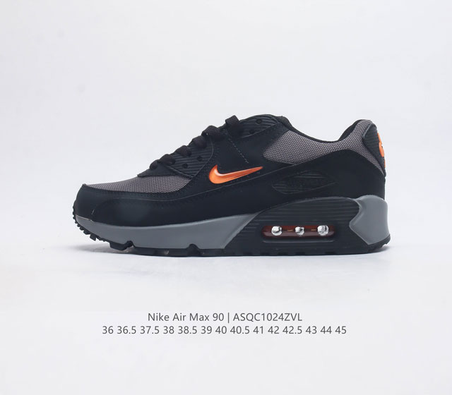 Nike耐克运动鞋男女鞋 Air Max 90 健身运动跑鞋休闲鞋 复古风十足 Air Max 90 作为 Nike 旗下最经典的鞋型之一 凭借着百搭的造型 获