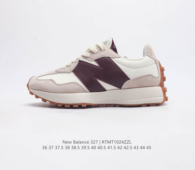 Nb 新百伦 New Balance Ms327系列复古休闲运动慢跑鞋时尚男女运动鞋 以更纯粹的复古风格设计打造的全新造型 侧身还以解构设计 将 N 字标志以做 - 点击图像关闭