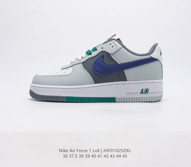 耐克nike Air Force 1 Low 空军一号 Af1 低帮百搭休闲运动板鞋 柔软 弹性十足的缓震性能和出色的中底设计 横跨复古与现代的外型结合 造就出