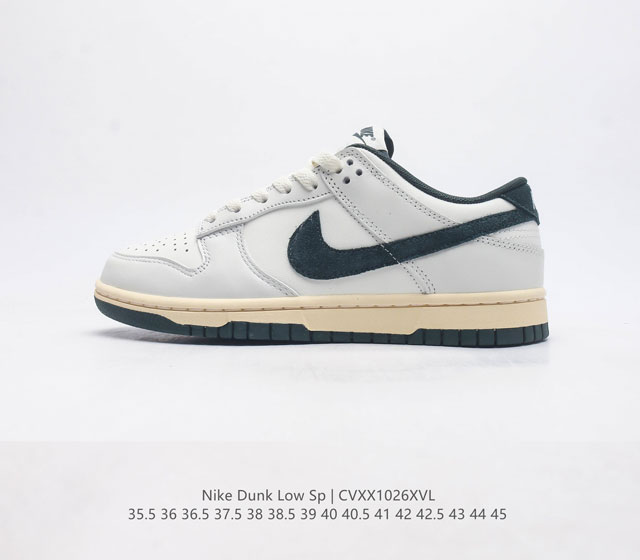 耐克nike Dunk Low 板鞋 Sb系列经典百搭休闲运动板鞋加厚鞋舌的填充 使舒适性大大提升 同时也更方便穿脱中底部分则加入了脚感柔软舒适zoomair气