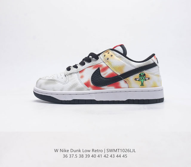 耐克nike Dunk Low 板鞋 Sb系列经典百搭休闲运动板鞋加厚鞋舌的填充 使舒适性大大提升 同时也更方便穿脱中底部分则加入了脚感柔软舒适zoomair气