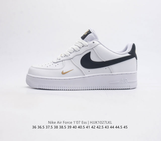 耐克nike Air Force 1 Low 空军一号 Af1 低帮百搭休闲运动板鞋 柔软 弹性十足的缓震性能和出色的中底设计 横跨复古与现代的外型结合 造就出