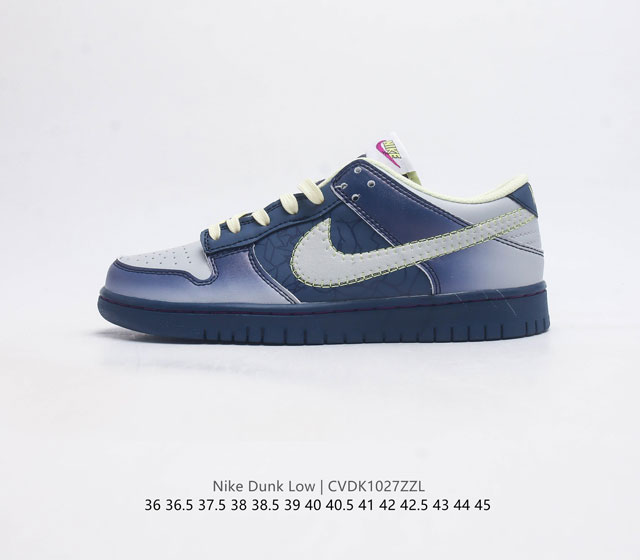 耐克nike Dunk Low 板鞋 Sb系列经典百搭休闲运动板鞋加厚鞋舌的填充 使舒适性大大提升 同时也更方便穿脱中底部分则加入了脚感柔软舒适zoomair气