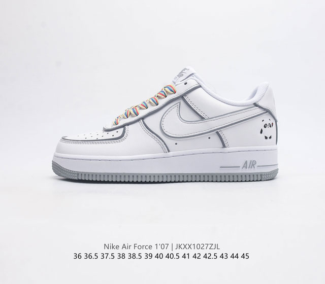 耐克nike Air Force 1 Low 空军一号 Af1 低帮百搭休闲运动板鞋 柔软 弹性十足的缓震性能和出色的中底设计 横跨复古与现代的外型结合 造就出