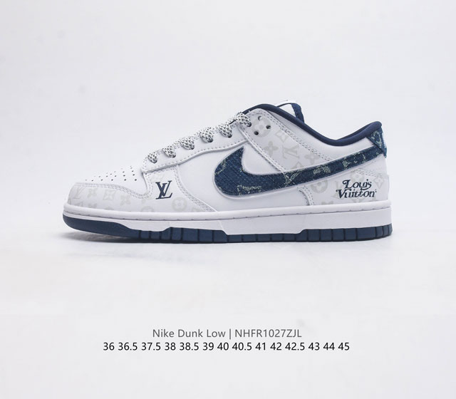 耐克 Nike Dunk Low 运动鞋复古滑板鞋 尽情迈步 彰显个性风采 采用天然皮革 经久耐穿 塑就如元年款 Dunk 般的复古质感 鞋头透气孔 搭配鞋口和