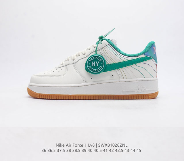 耐克nike Air Force 1 Low 空军一号 Af1 低帮百搭休闲运动板鞋 柔软 弹性十足的缓震性能和出色的中底设计 横跨复古与现代的外型结合 造就出