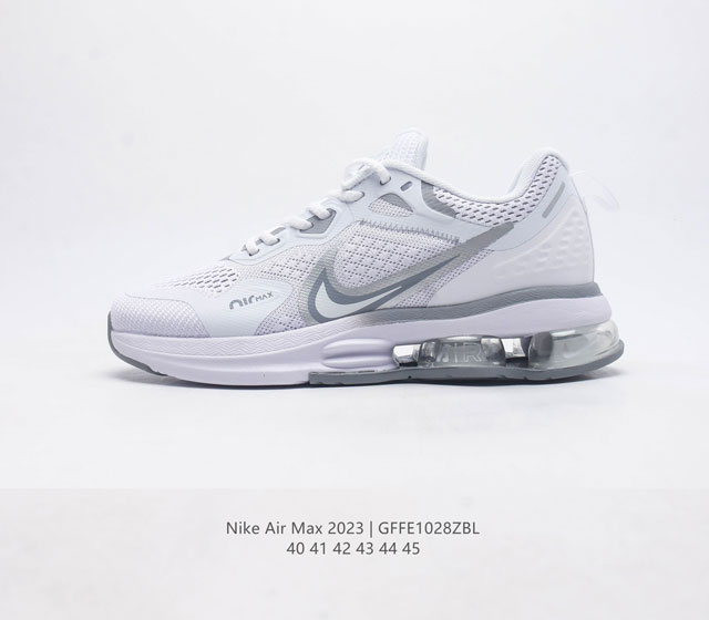 公司级 耐克 Nike 男鞋2023春季新款运动鞋air Max 2023 大气垫缓震透气跑步鞋时尚回弹柔软休闲鞋 穿上 Nike Air Max 跑鞋 享受