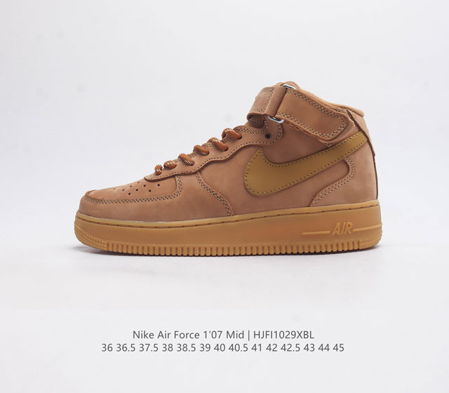 耐克nike Air Force 1 Low 空军一号 Af1 中帮百搭休闲运动板鞋 柔软 弹性十足的缓震性能和出色的中底设计 横跨复古与现代的外型结合 造就出