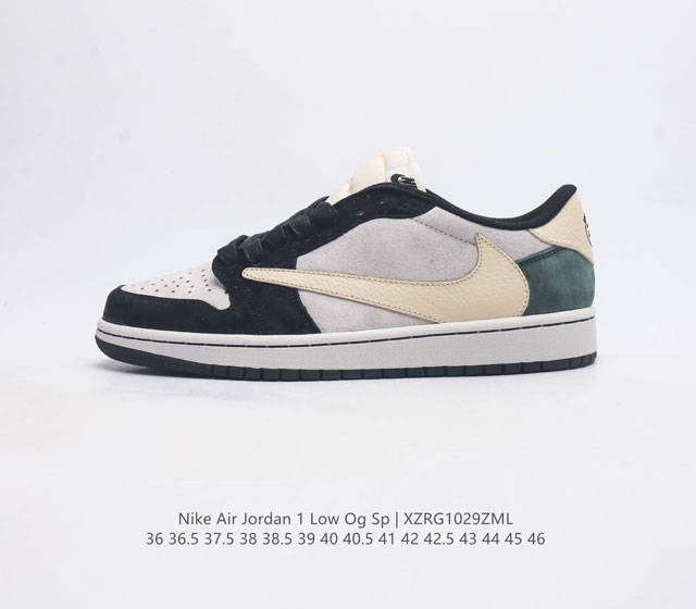 耐克 乔丹air Jordan 1 Low Aj1 乔1 乔丹1代aj1 低帮复古文化休闲运动篮球鞋 从1985 年面世的元年款汲取设计灵感 采用简洁大方的经典