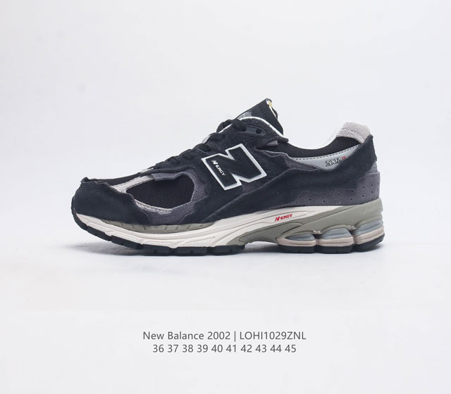 新百伦 New Balance 2002R 跑鞋 男女运动鞋 沿袭了面世之初的经典科技 以 Encap 中底配以升级版 N-Ergy 缓震物料 鞋面则采用特色的