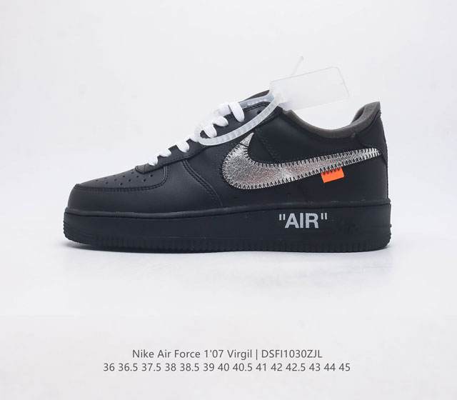 耐克nike Air Force 1 Low 空军一号 Af1 低帮百搭休闲运动板鞋 柔软 弹性十足的缓震性能和出色的中底设计 横跨复古与现代的外型结合 造就出