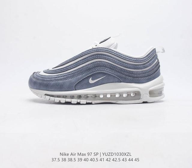 耐克nike休闲鞋 经典 气垫 Air Max 97 子弹气垫低帮运动鞋 Air Max 97 运动跑鞋以流线型鞋身和卓越科技为热爱运动的你造就全方位防护 强